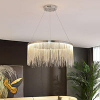 LED осветително тяло тип пендел Silver Chains Deluxe