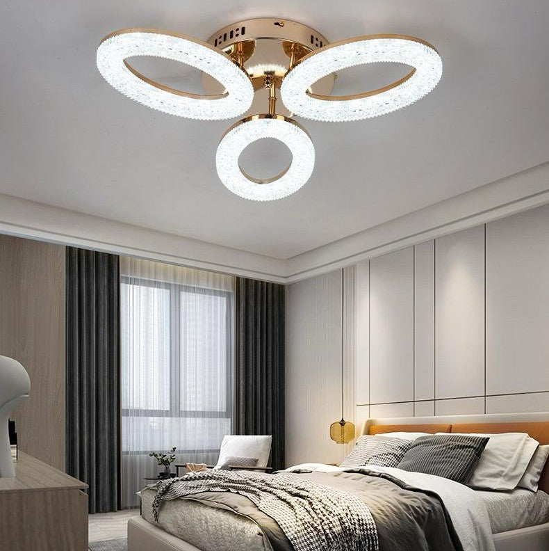 LED осветително тяло Golden 3 Ovals Еквивалент 250W Дистанционно