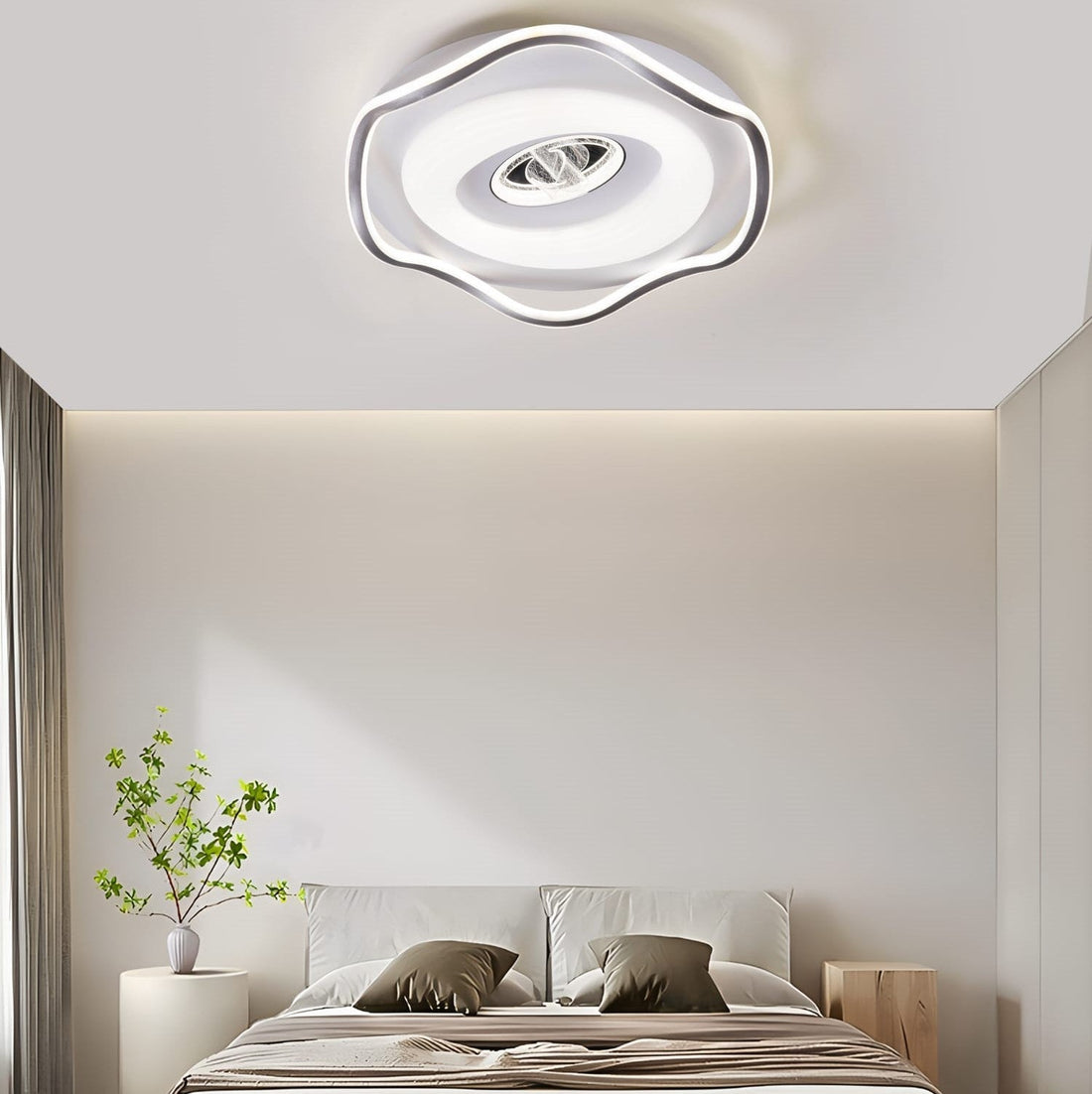 LED осветително тяло Splash OVAL 240W еквивалент 800W Smart с дистанционно