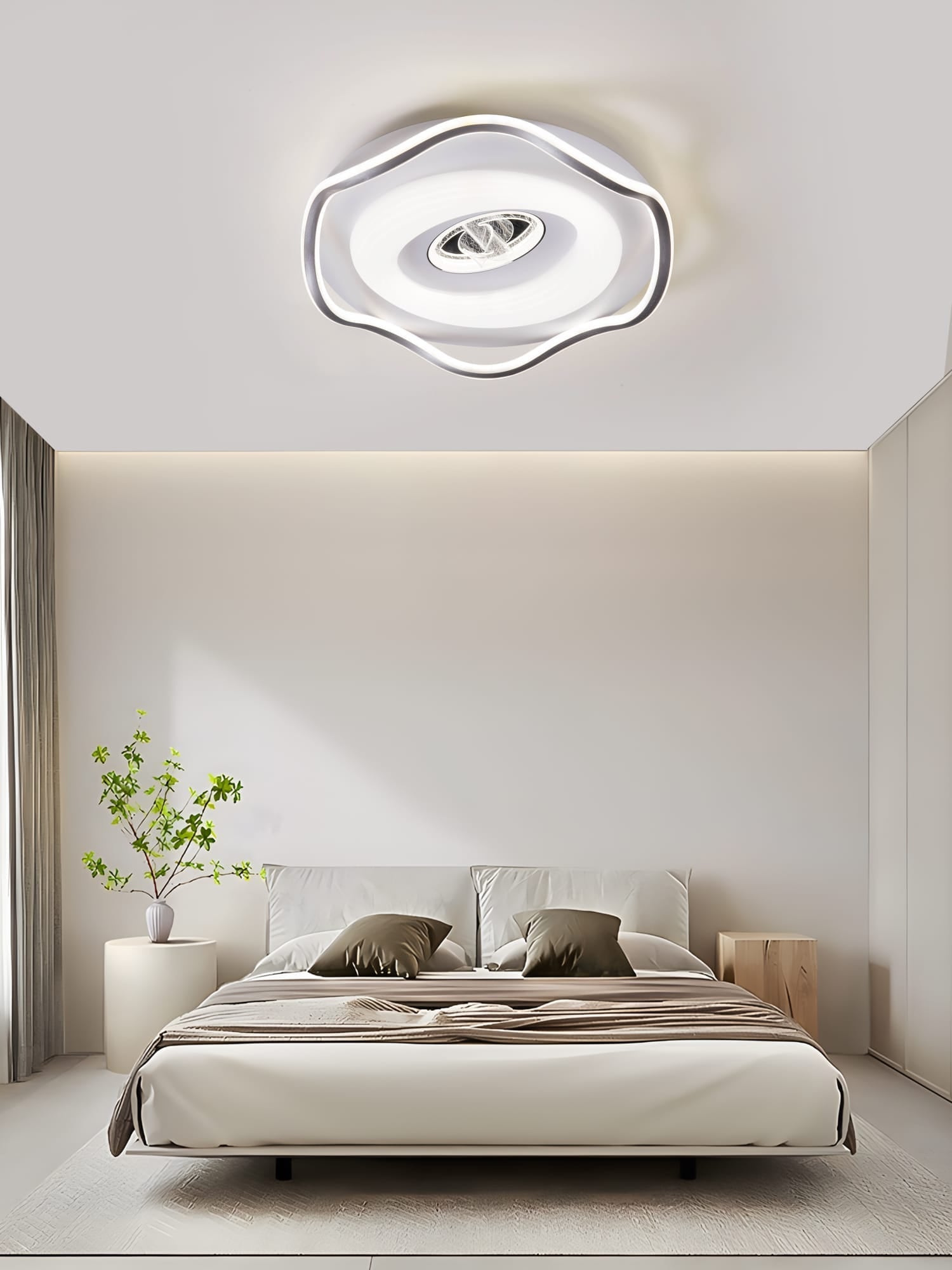 LED осветително тяло Splash OVAL 240W еквивалент 800W Smart с дистанционно