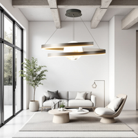 LED осветително тяло тип пендел INFINITY SPHERE черна Еквивалент 500W