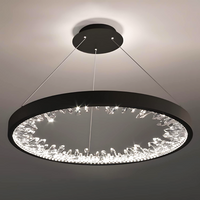 LED осветително тяло ICE-AGE Black 1 сегмент, еквивалент 200W