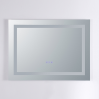 Oglinda Led Rgb 80X60Cm 3 Lumini Dezaburire Si Touch Od014-Rgb Mirror