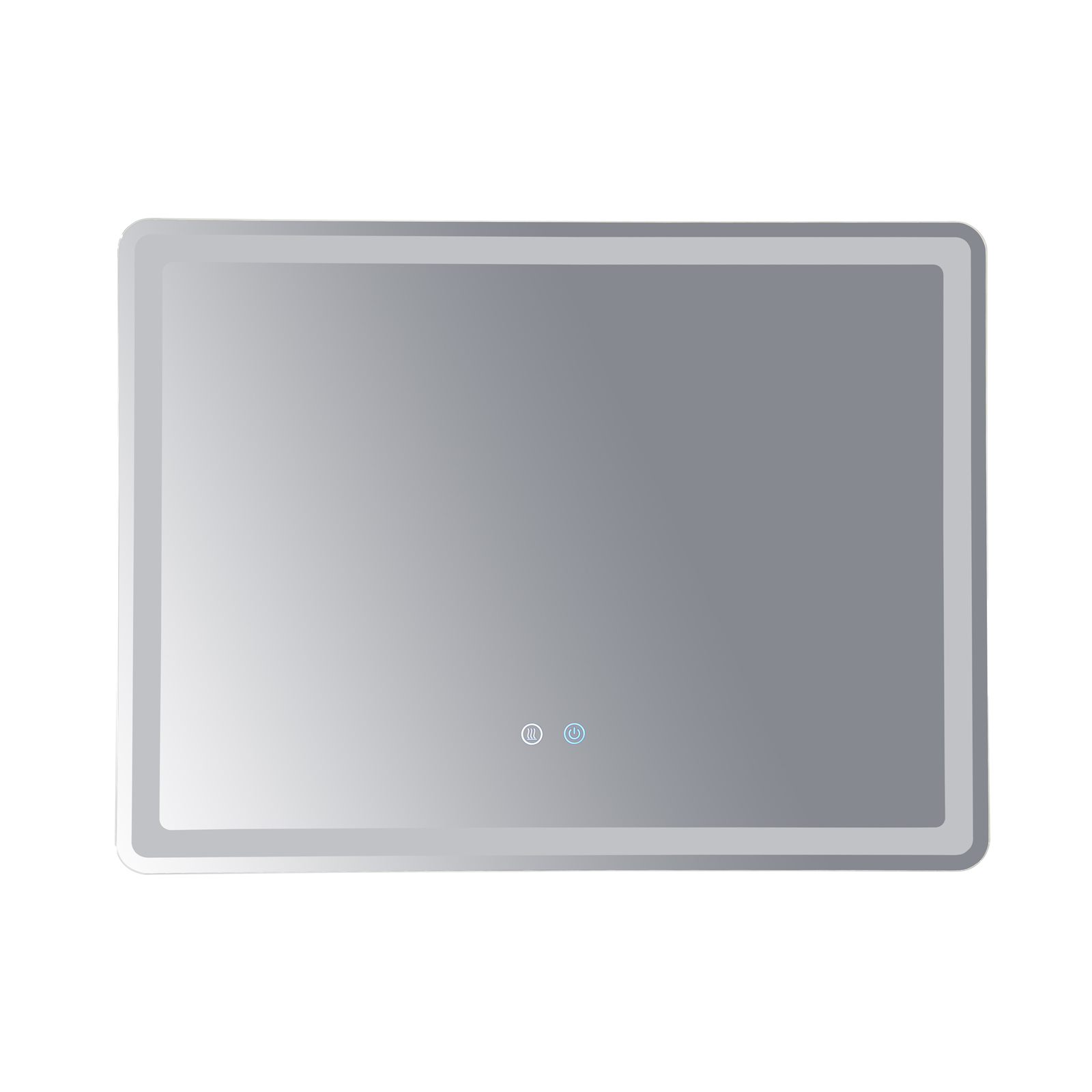 LED огледало 80x60cm, 3 вида светлина, против запотяване и Touch OD037Y