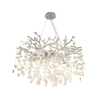 Полилей кристал LUXURY Silver CINDY 80cm