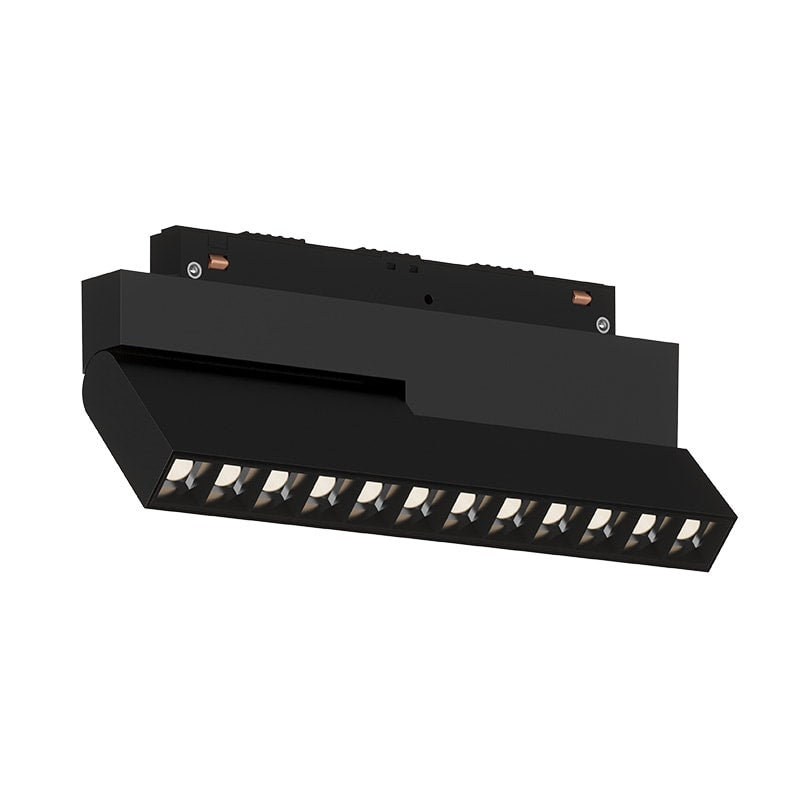 LED спот 12W магнитен сгъваем SMART CCT черен дистанционно