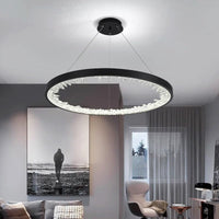 LED осветително тяло ICE-AGE Black 1 сегмент, еквивалент 200W
