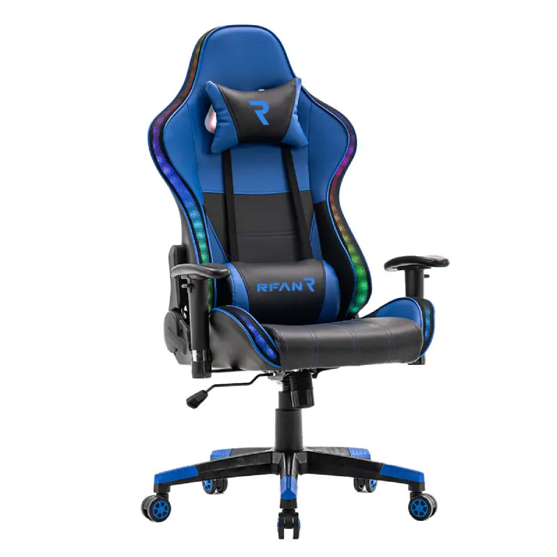 Геймърски стол, PREMIUM, Immersion Chairs, Blue BOC-778
