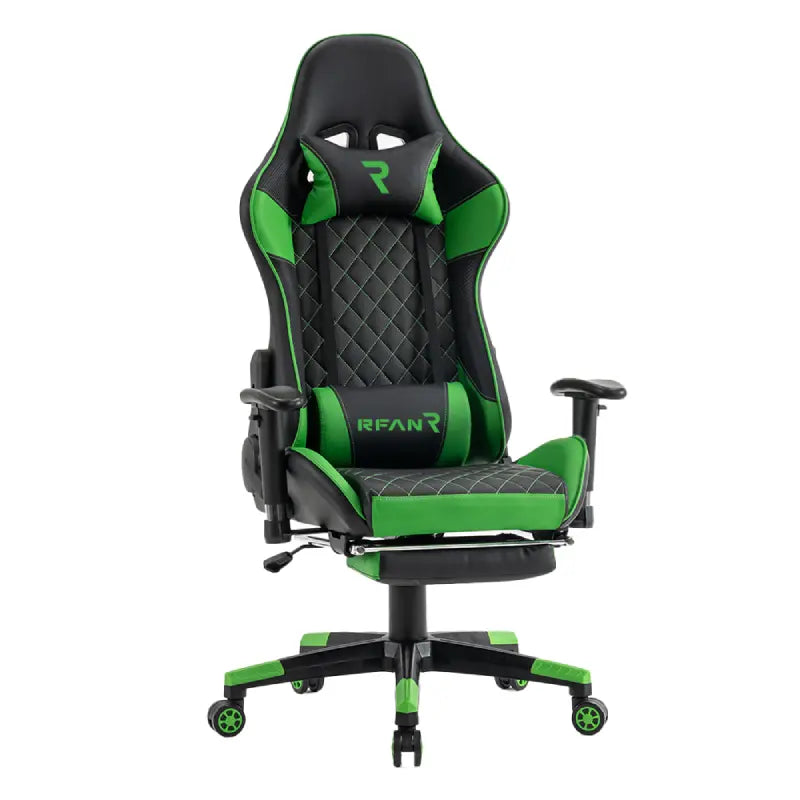 Геймърски стол, GalacticGlide, Green WF-6039
