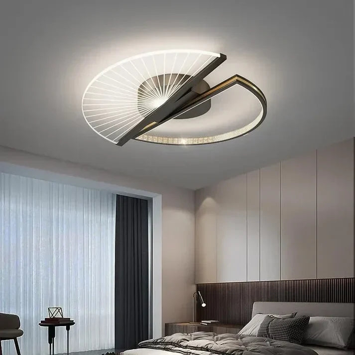 LED осветително тяло Charlotte 1+1 Circle Еквивалент 300W Дистанционно