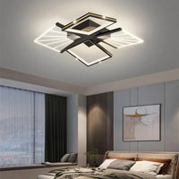LED осветително тяло Charlotte 2+2 Square Еквивалент 400W с дистанционно