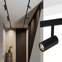LED спот 20W магнитен цилиндър SMART CCT черен с дистанционно