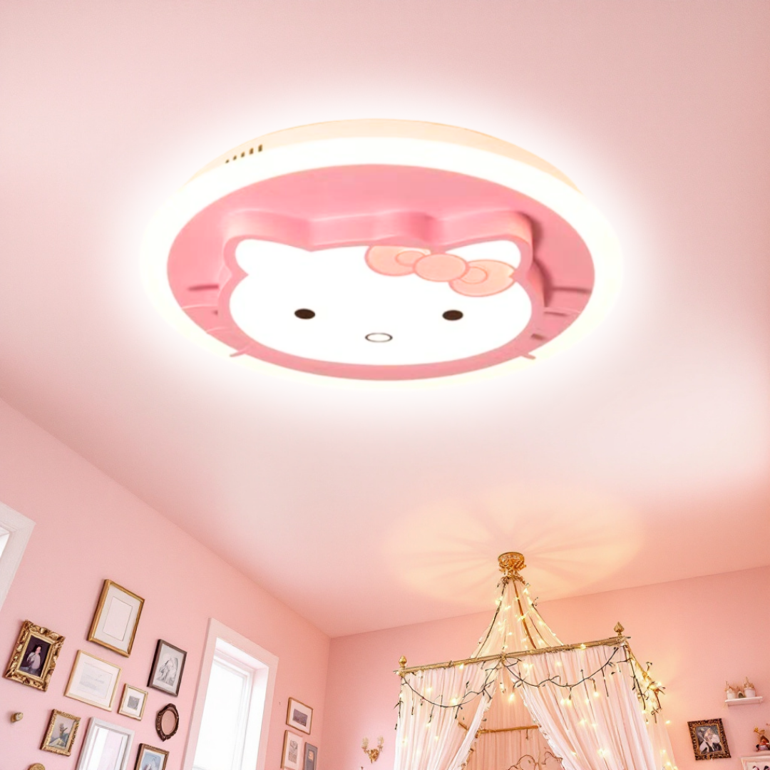Осветително тяло LED 104W Pink Kitty с дистанционно, еквивалент 400W
