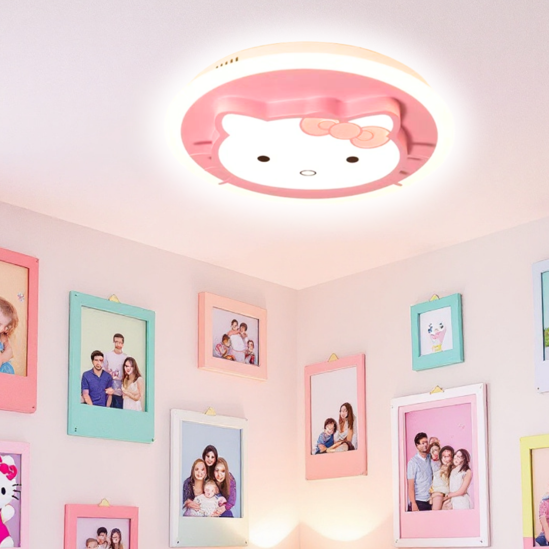 Осветително тяло LED 104W Pink Kitty с дистанционно, еквивалент 400W