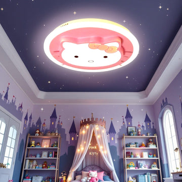 Осветително тяло LED 104W Pink Kitty с дистанционно, еквивалент 400W