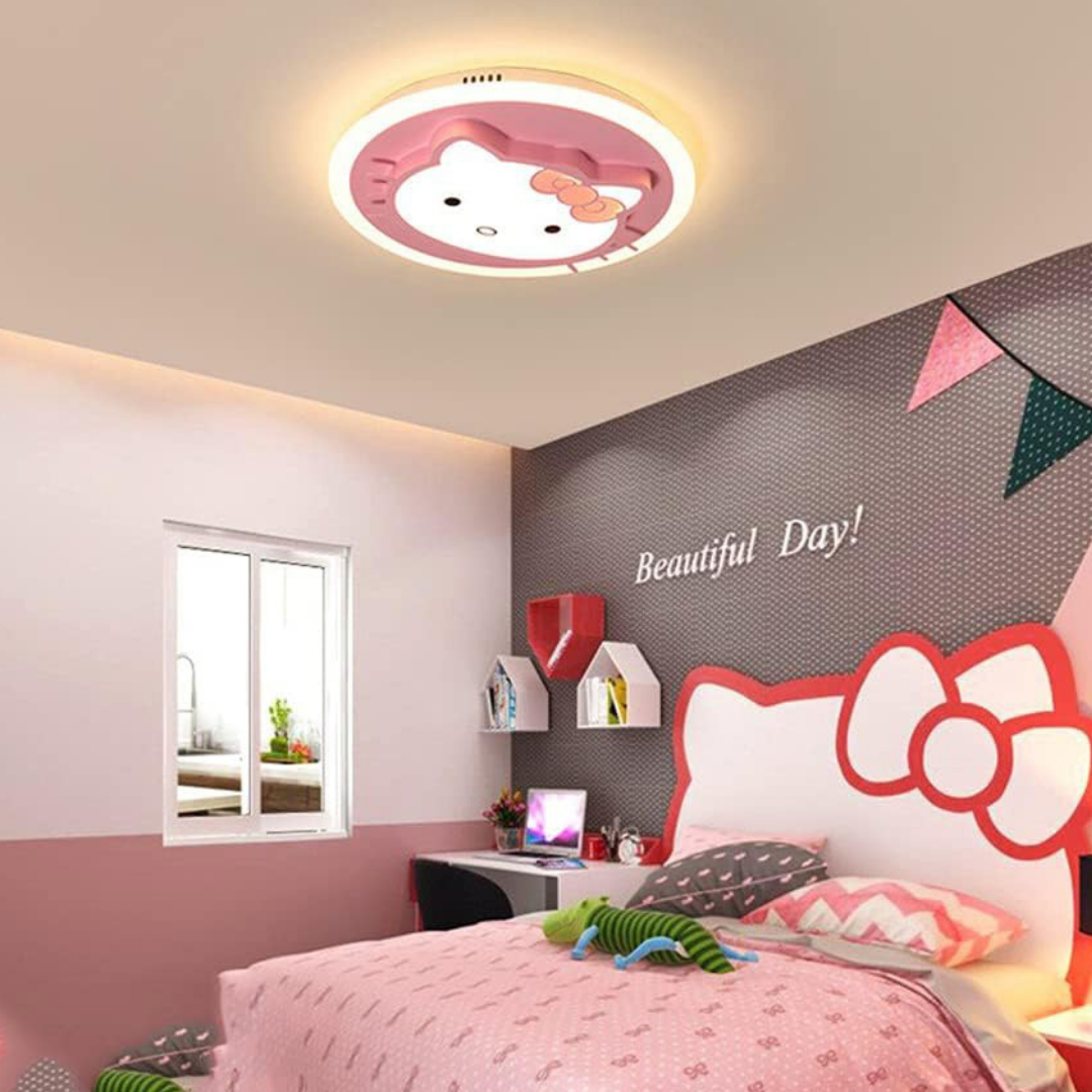 Осветително тяло LED 104W Pink Kitty с дистанционно, еквивалент 400W
