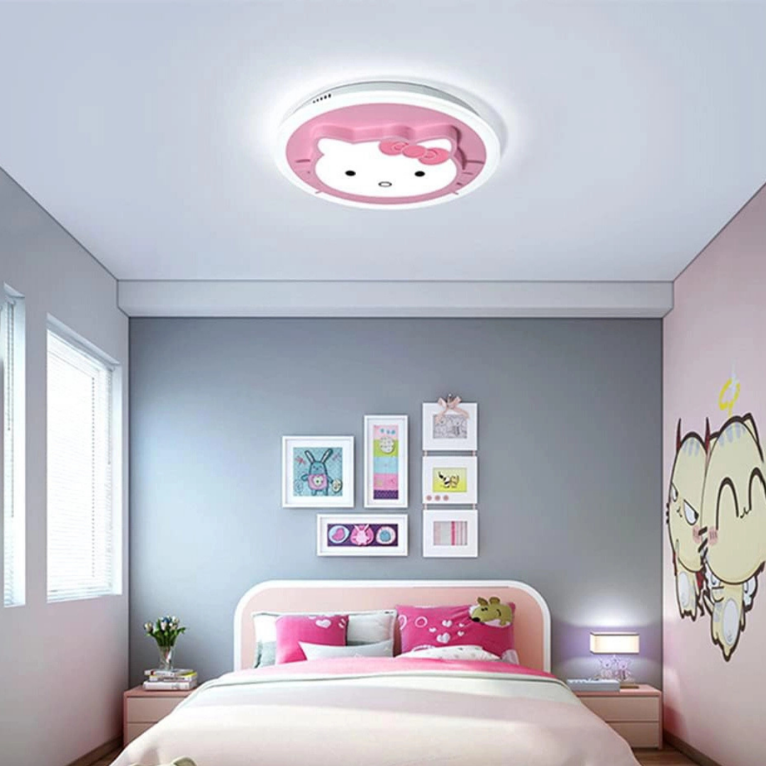 Осветително тяло LED 104W Pink Kitty с дистанционно, еквивалент 400W