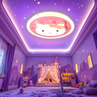 Осветително тяло LED 104W Pink Kitty с дистанционно, еквивалент 400W