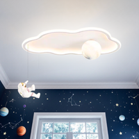 LED осветително тяло 144W Moonwalk Cloud с дистанционно, еквивалент 400W
