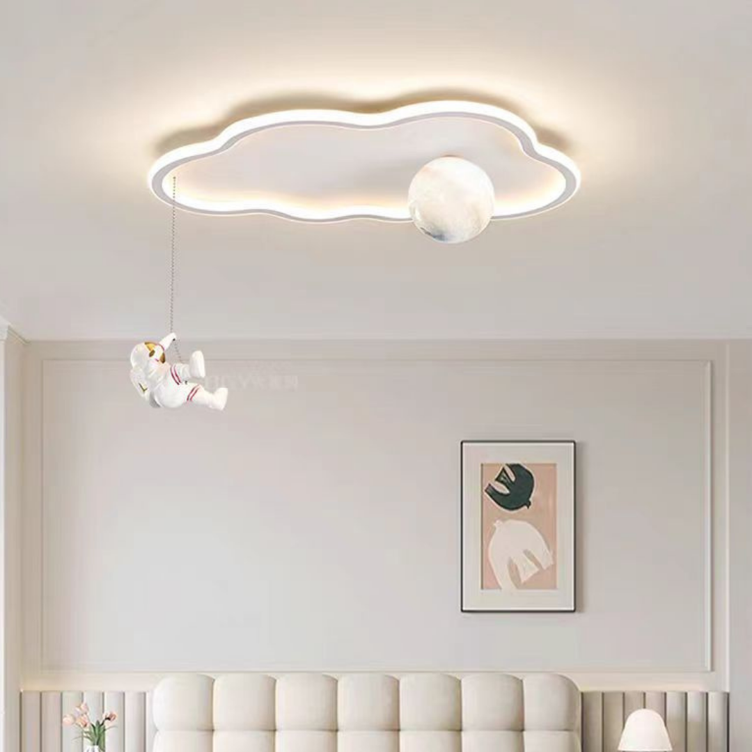 LED осветително тяло 144W Moonwalk Cloud с дистанционно, еквивалент 400W