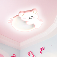LED осветително тяло 96W Happy Bear с дистанционно, еквивалент 400W