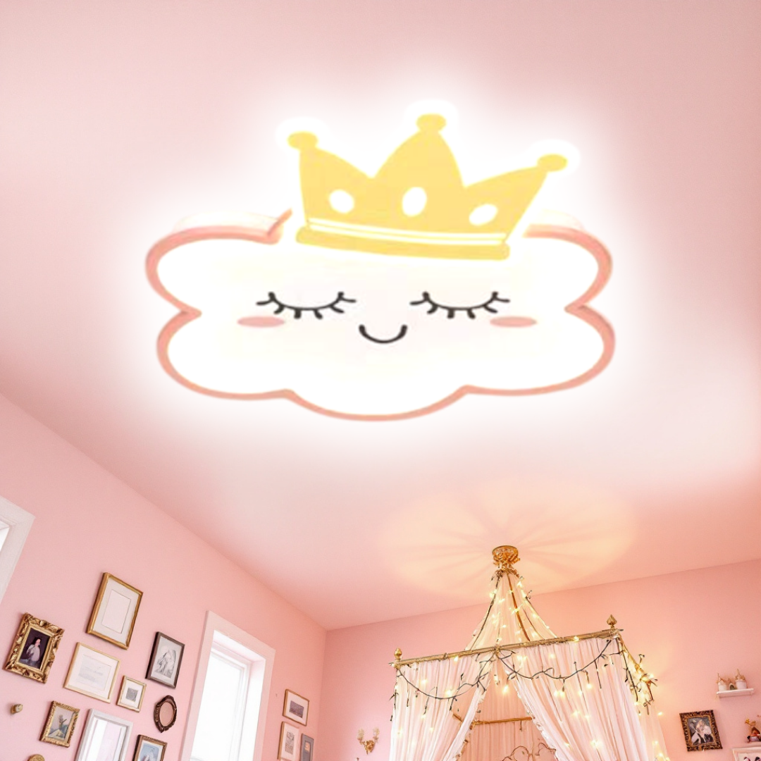 LED осветително тяло 120W Happy Cloud с дистанционно, еквивалент 500W