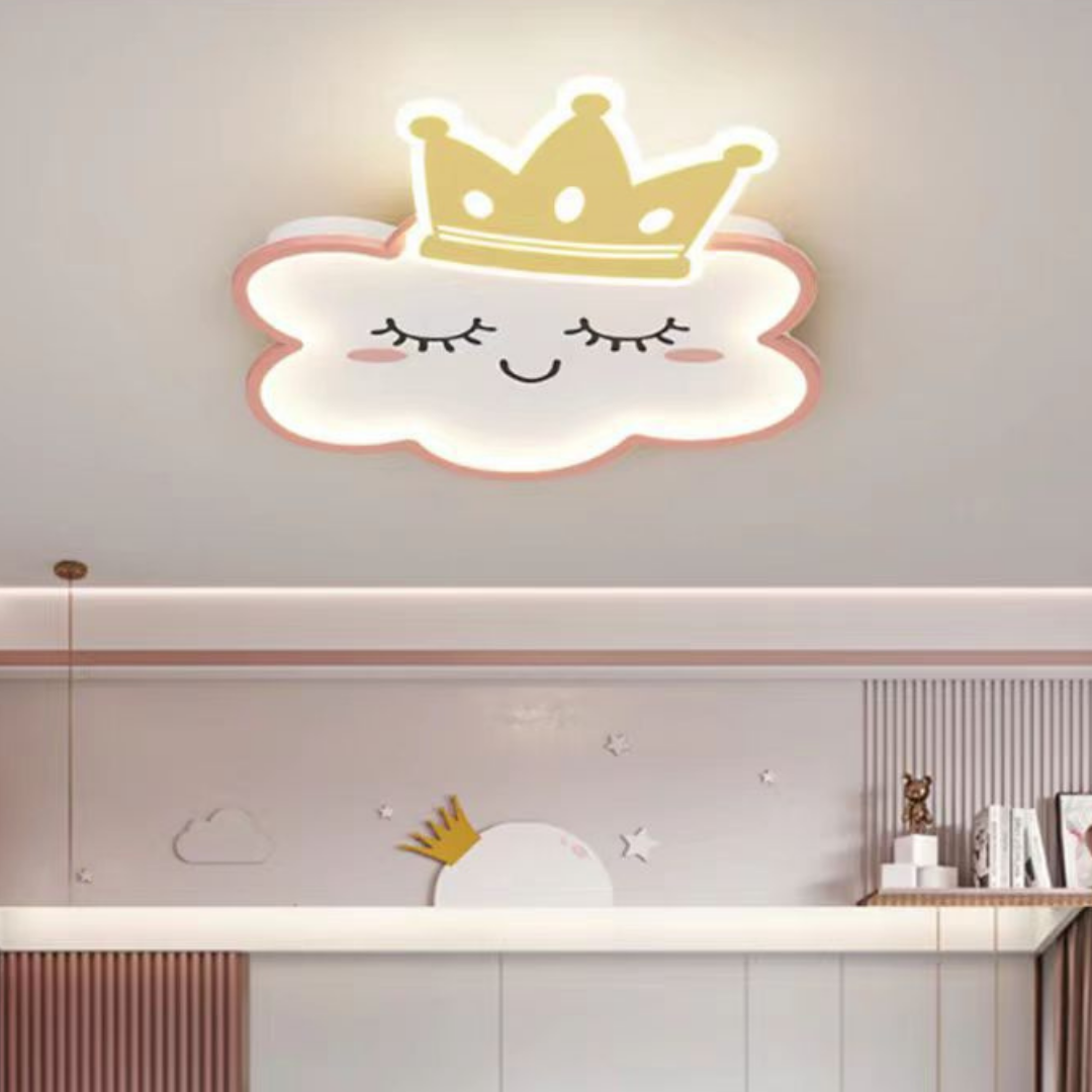LED осветително тяло 120W Happy Cloud с дистанционно, еквивалент 500W