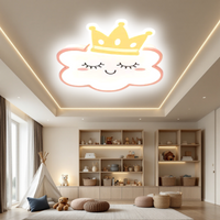 LED осветително тяло 120W Happy Cloud с дистанционно, еквивалент 500W