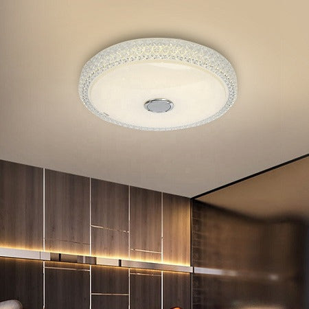 Смарт LED плафониера 120W RGB+CCT с Bluetooth колонка и дистанционно