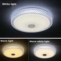Смарт LED плафониера 120W RGB+CCT с Bluetooth колонка и дистанционно
