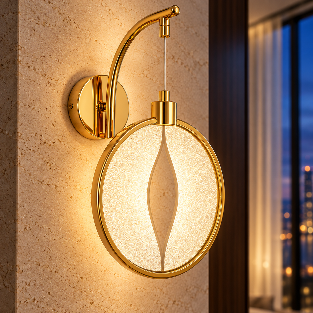LED аплик Luxury Gold Birdy