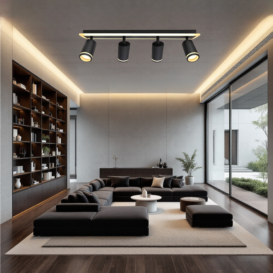 LED осветително тяло с шпотове 82W NOIR GLOW еквивалент 400W