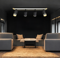 LED осветително тяло с шпотове 82W NOIR GLOW еквивалент 400W