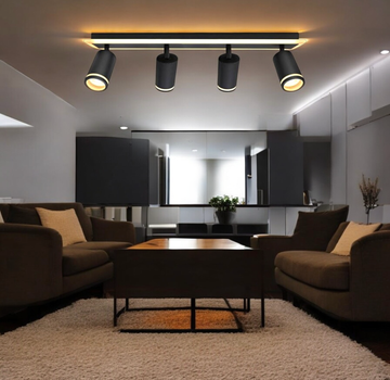 LED осветително тяло с шпотове 82W NOIR GLOW еквивалент 400W