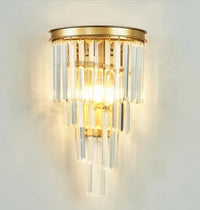 Стенен аплик Cristal Dark Golden Luxury