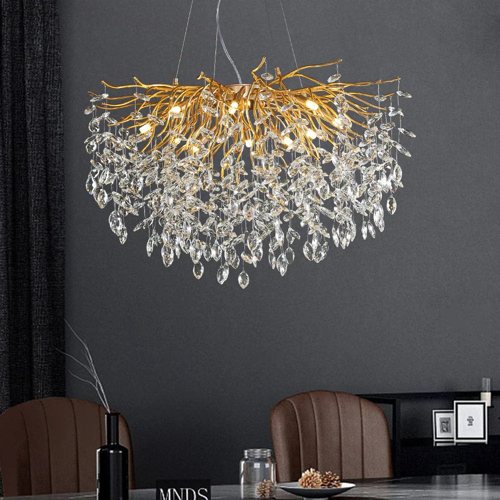 Кристален полилей LUXURY Golden Klara