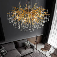 Полилей кристал LUXURY Golden Tears 80CM