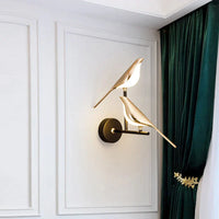 Аплик LED Luxury Golden Double Swallow