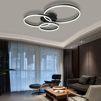 LED осветително тяло Beauty Black Circle еквивалент 600W с дистанционно