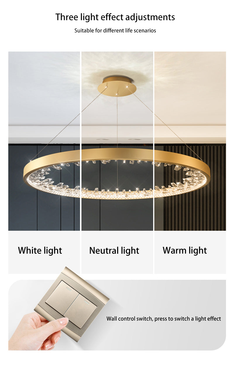 LED осветително тяло ICE-AGE Gold 1 сегмент еквивалент 200W