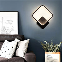 LED аплик 28W DIAMOND черен Slim 3 функции