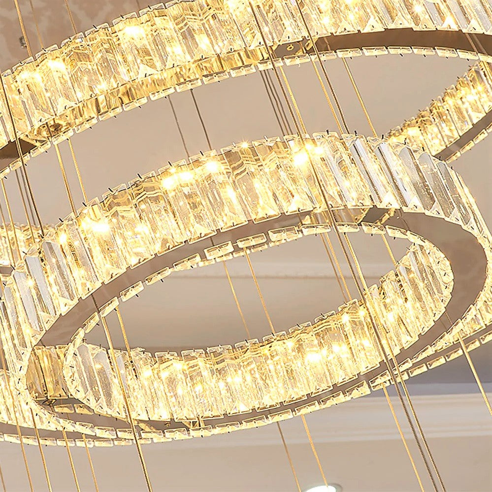 LED полилей 200W кристал ROYAL ELEGANCE с дистанционно