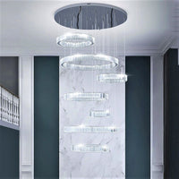 LED полилей 200W кристал ROYAL ELEGANCE с дистанционно