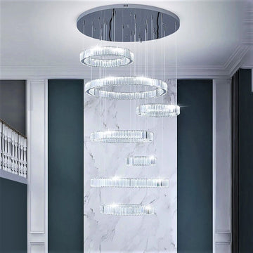 LED полилей 200W кристал ROYAL ELEGANCE с дистанционно