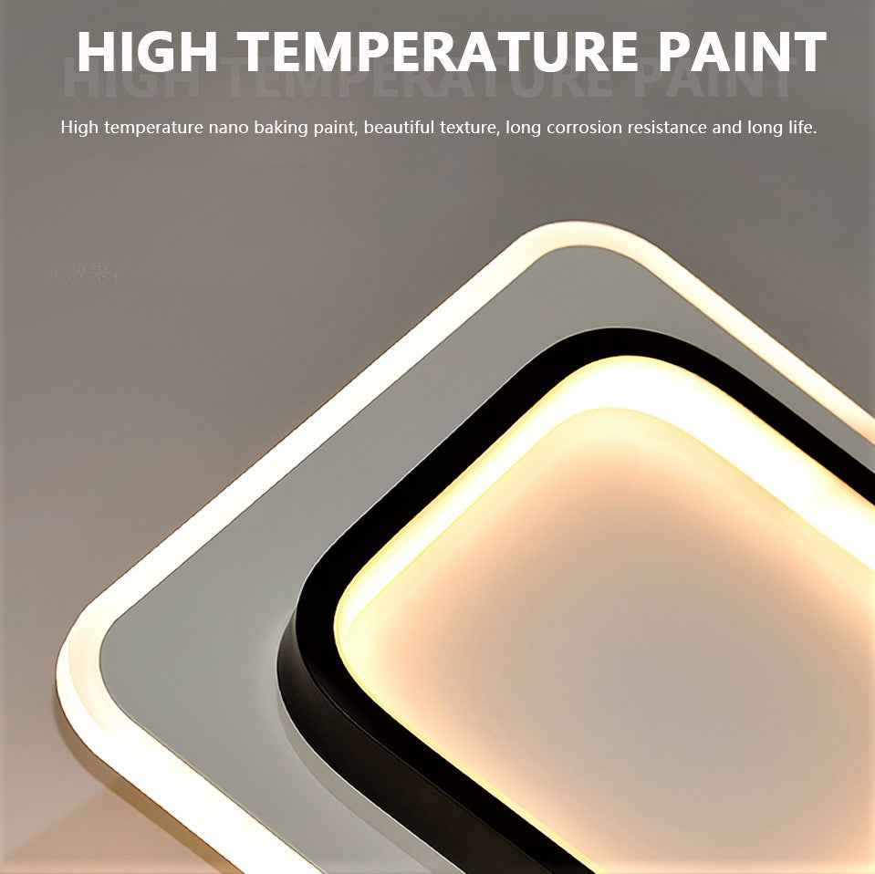 LED осветително тяло 44W LOKI SQUARE Еквивалент 200W