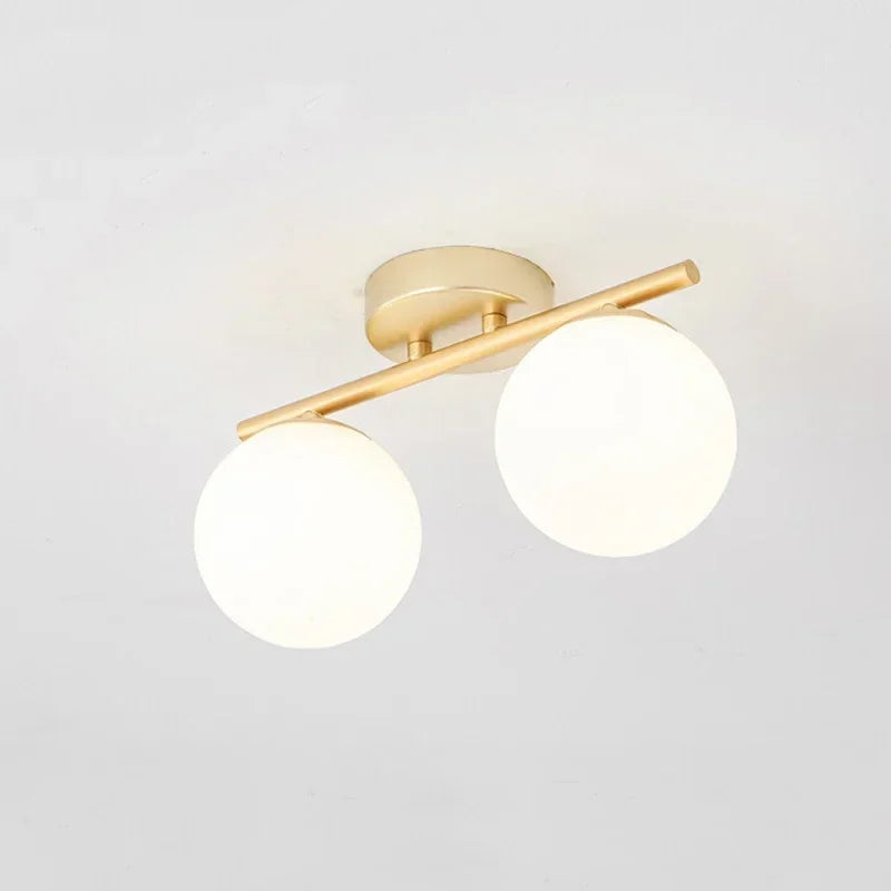 Lustra Abajur MAT Nordic GOLD 2xE27 DN117-2/GD AURIE / ABAJUR Chandeliers