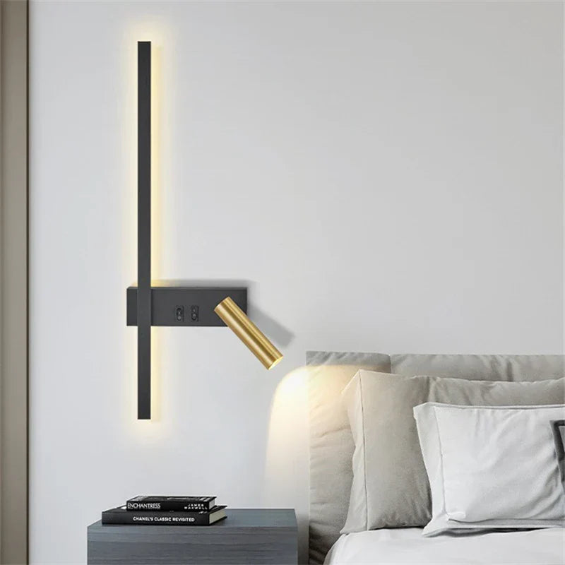 LED аплик LUANDA 9W черна