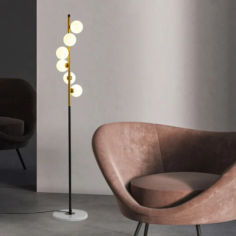 Лампион Abajur Luxury GOLD 170cm