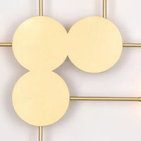 LED аплик Modern Style-6 Gold еквивалент 200W