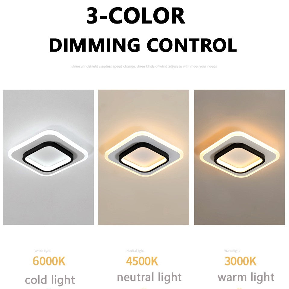 LED осветително тяло 44W LOKI SQUARE Еквивалент 200W